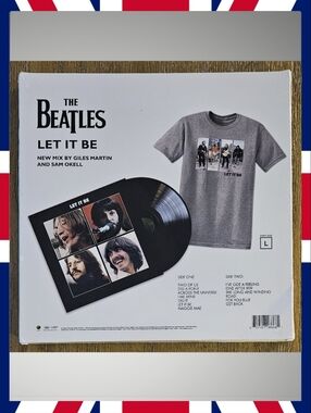 THE BEATLES•Let It Be•Limited Ed. Stereo, T-Shirt Bundle 2021 US (#B0032263-01)